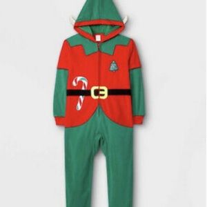 Kids elf onesie